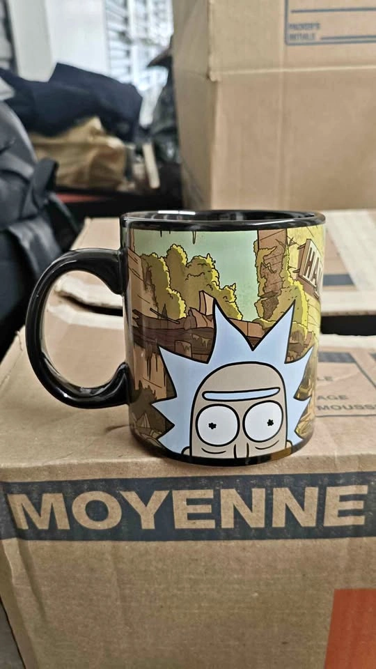 Just Funky Rick and Morty Ceramic Mug