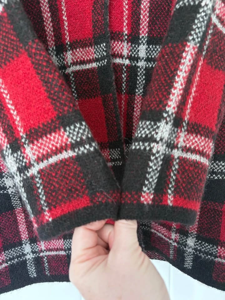 Rachel Zoe Plaid Cardigan Shacket Size S - photo 4