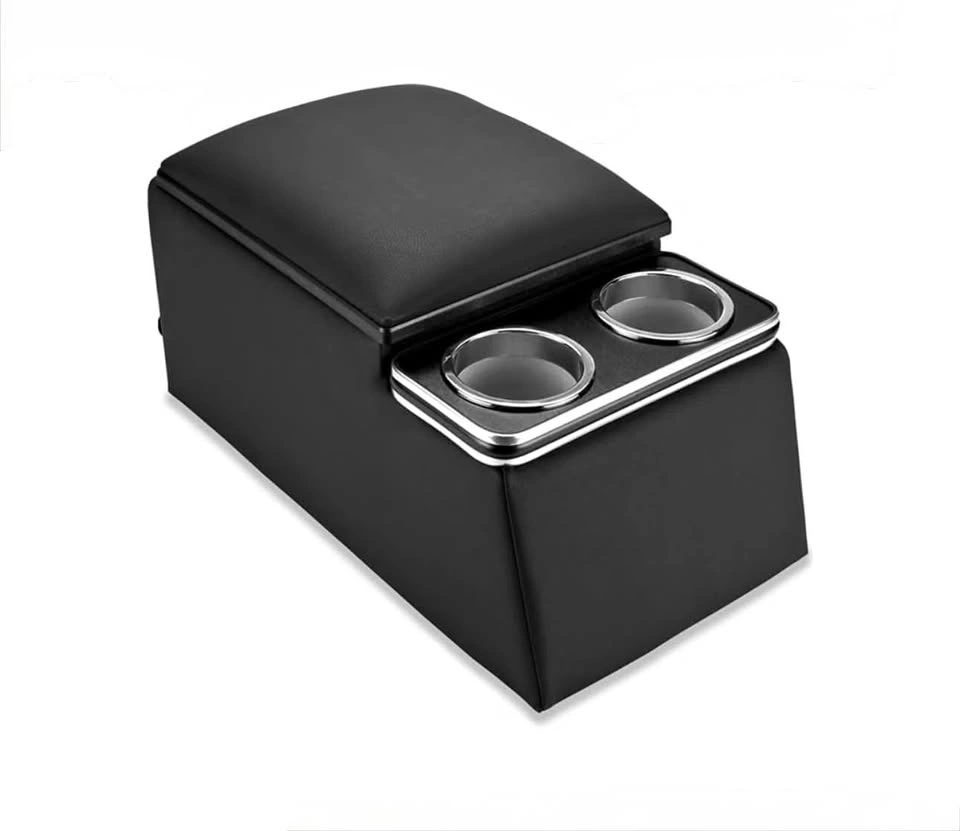 Universal Truck Seat Organizer Center Console with Cup Holders