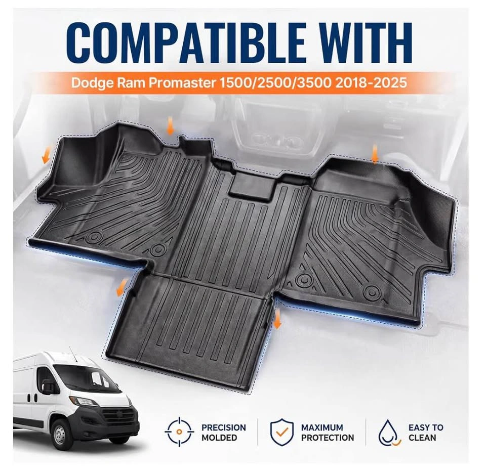 Custom Floor Mat For Dodge Ram Promaster 1500/2500/3500 - photo 2