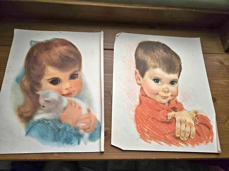 Vintage Frances Hook prints