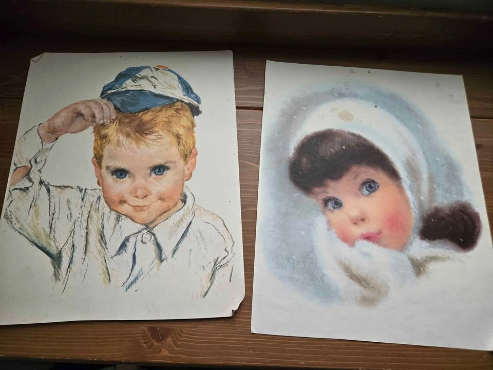 Vintage Frances Hook prints - photo 3