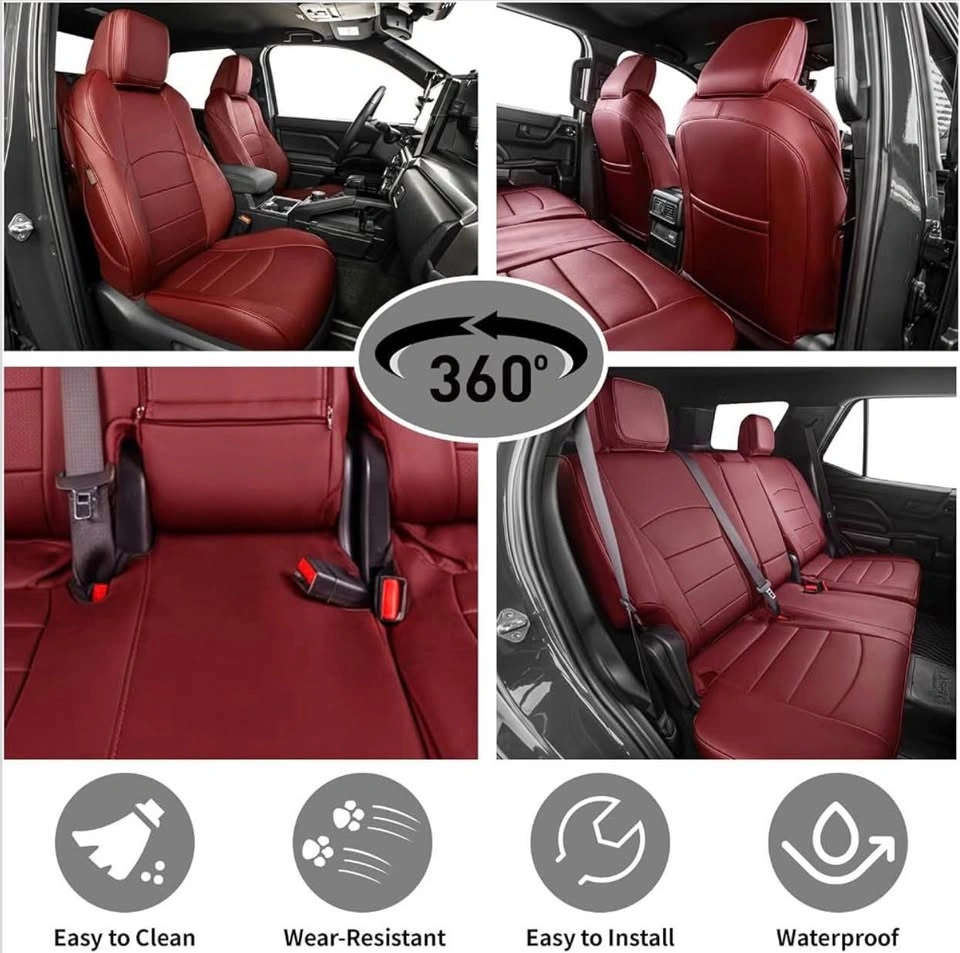 Toyota 4runner Custom Seat Covers 2025 2026 Burgundy BNIB - photo 2