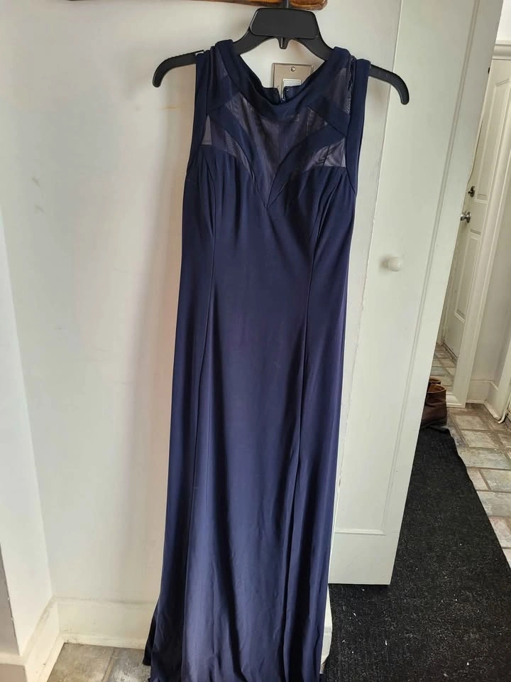 Navy Blue Formal Dress
