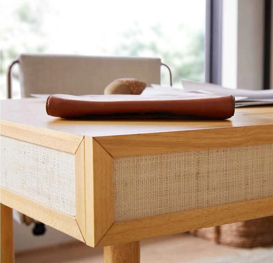 Crate & Barrel Emmer Natural Oak Desk - photo 5