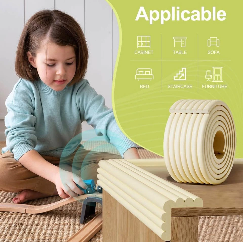 Rubber Foam Baby Edge Guard Protector 6.5 Ft long 8 inch wide BN - photo 4
