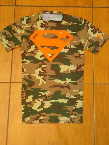 Under Armour HeatGear Compression Superman DC Comics Camo Tee, M - photo 2
