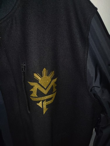 Nike Manny Pacquiao Destroyer Bomber Jacket MP Gold Black XL - photo 2