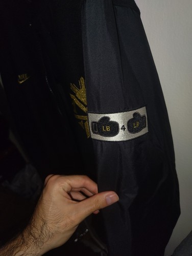 Nike Manny Pacquiao Destroyer Bomber Jacket MP Gold Black XL - photo 3