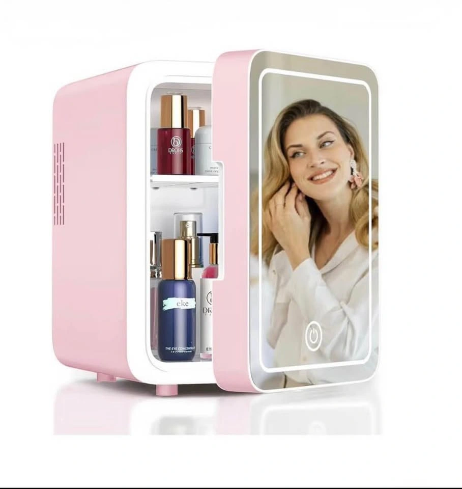 Mini Fridge 4L with LED Mirror For Makeup Home & Car - photo 4