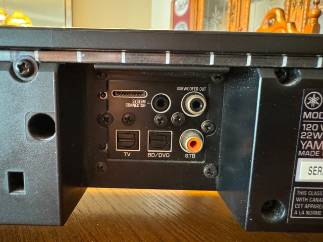 Yamaha Yas-101 Soundbar - photo 4