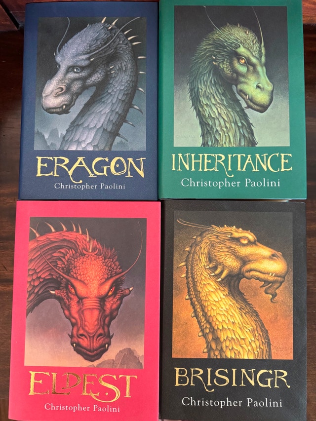 Christopher Paolini Eragon Inheritance Eldest Brisingr Books