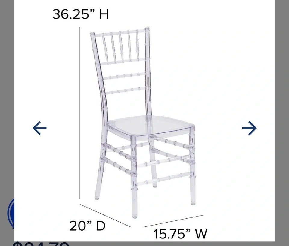 Clear Acrylic Chiavari Chair - photo 2