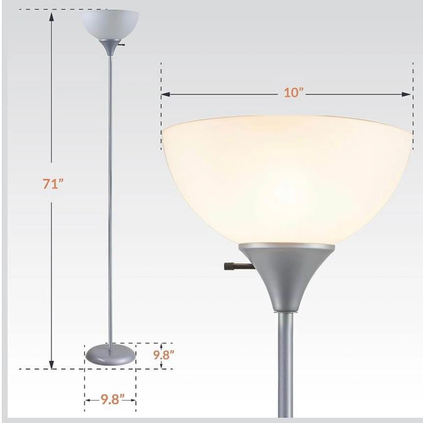 Lamp Stand with Rotary Switch for Bedrooms, Living Room - photo 2