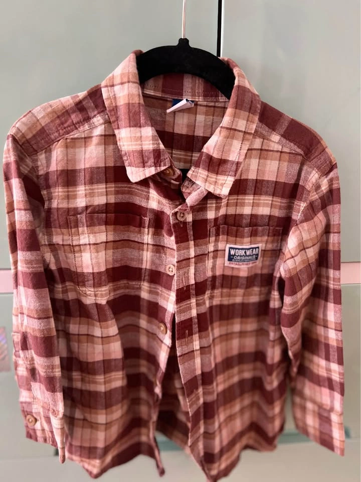 Toddler Boy Button-Up Shirts Bundle Size 2T-4T Primark - photo 5