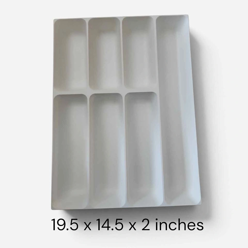 Ikea white cutlery drawer tray