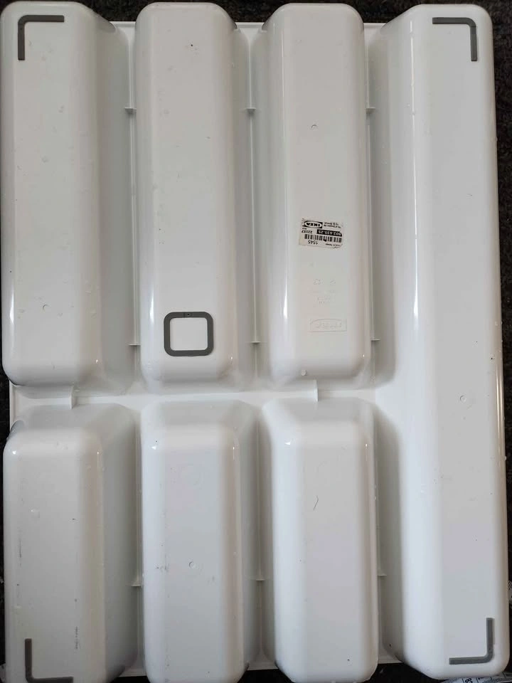 Ikea white cutlery drawer tray - photo 2