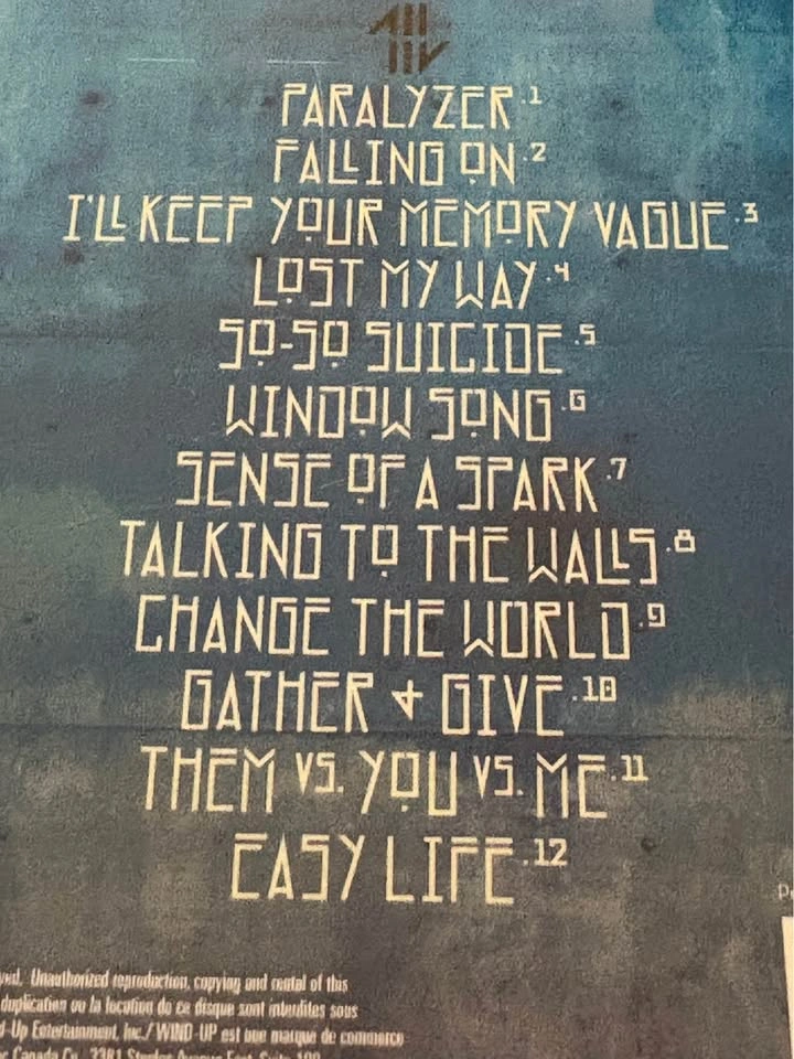 Finger Eleven – Them vs. You vs. Me CD (2007) - photo 2