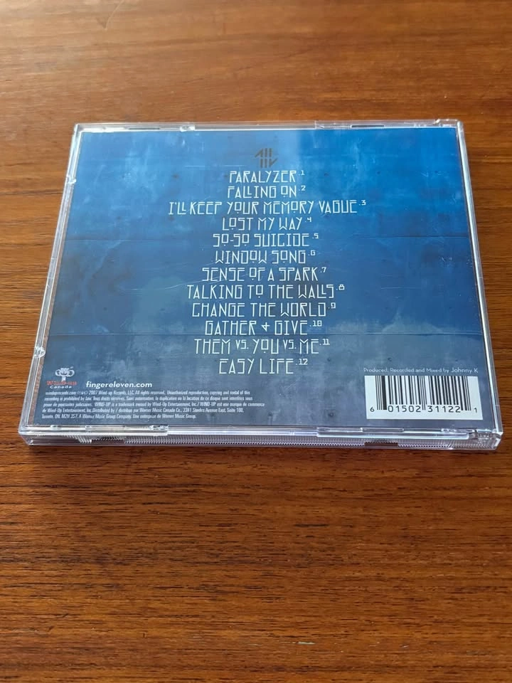 Finger Eleven – Them vs. You vs. Me CD (2007) - photo 3