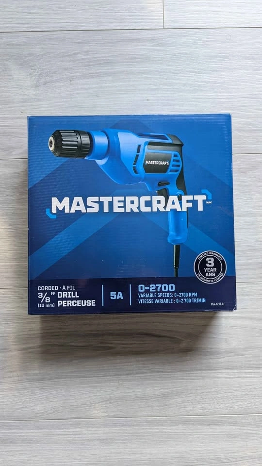 Mastercraft 5a 3/8" Drill - New - photo 2
