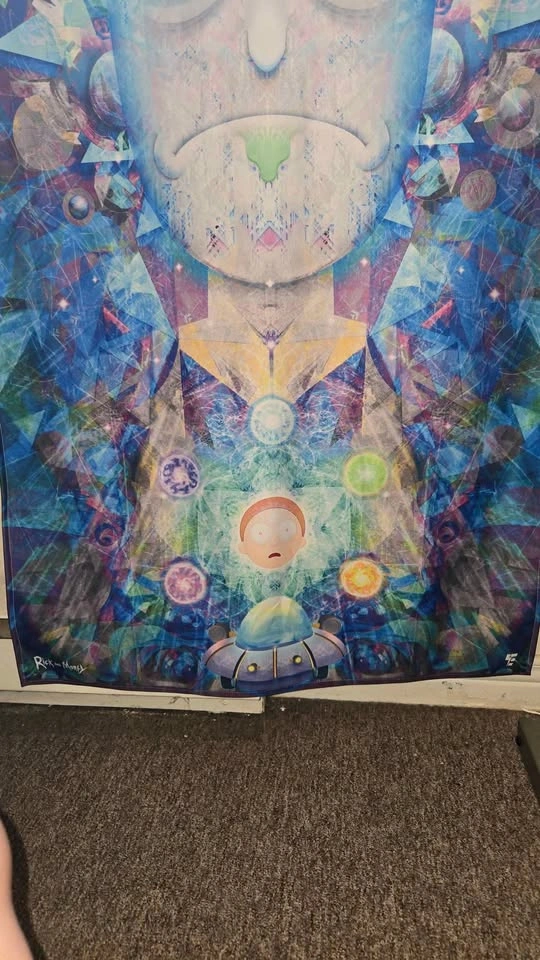 Rick and Morty drape - photo 3