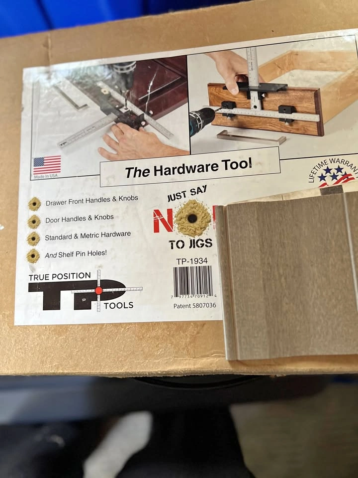 Cabinet Hardware Jig by True Precision Tools