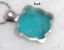 Natural Turquoise Necklace Solid 925 Silver - photo 3