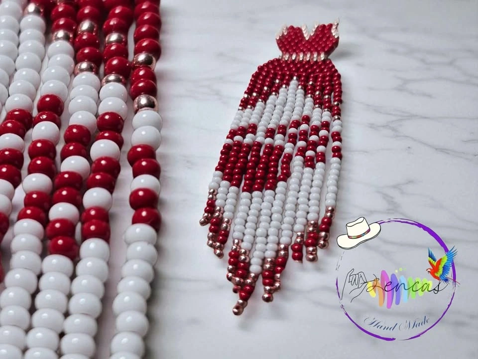 Red dress pin - photo 4