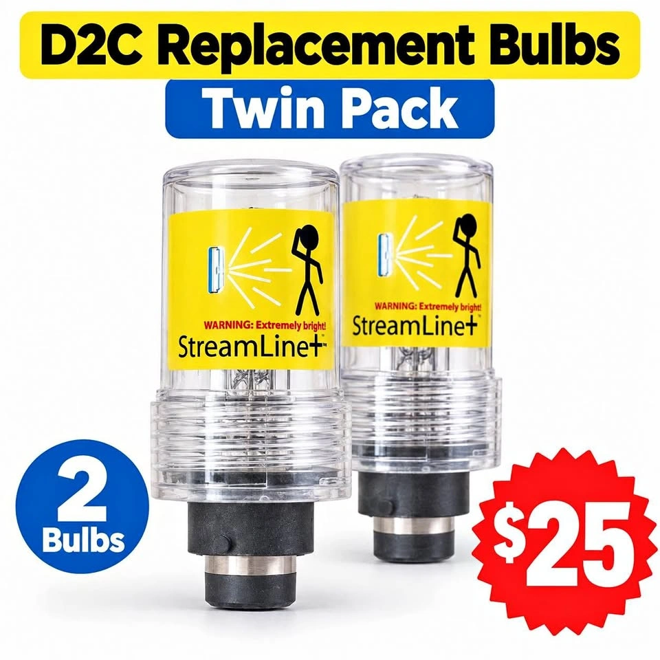 PIAA H7 9006/HB4 + D2C Headlight Bulbs – Twin Packs $25+