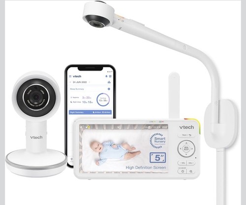 VTech VC2105 1080p WiFi Smart Baby Monitor with 5" Screen