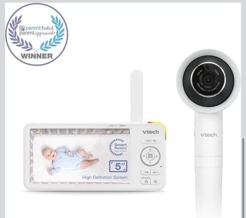 VTech VC2105 1080p WiFi Smart Baby Monitor with 5" Screen - photo 4