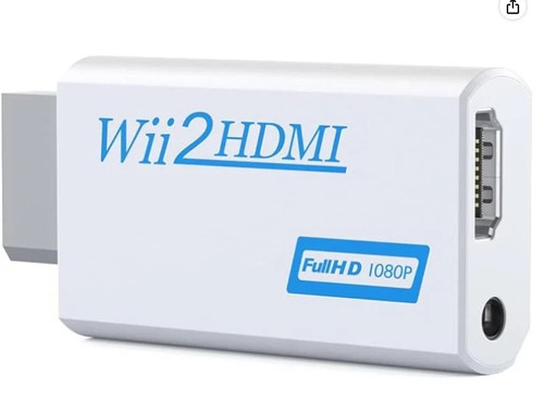 Wii to HDMI Converter Adapter 720p 1080p with Audio Output