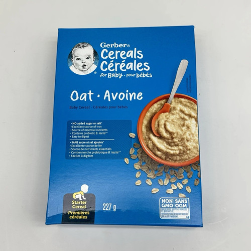 Nestlé Gerber Oat Baby Cereal - 4 Pack (February 2027 Expiration