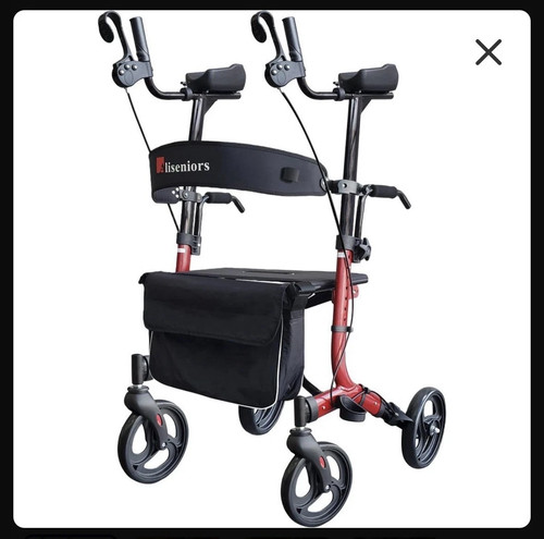 Aliseniors Upright Walker for Seniors 300LBS
