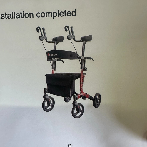 Aliseniors Upright Walker for Seniors 300LBS - photo 5
