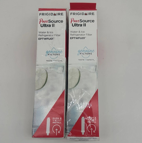 2 PACK Replacement Frigidaire EPTWFU01 Pure Source Ultra II Frid
