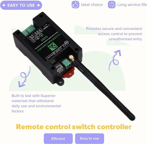 GSM Remote Control Relay G203 4G Door & Gate Opener - photo 2