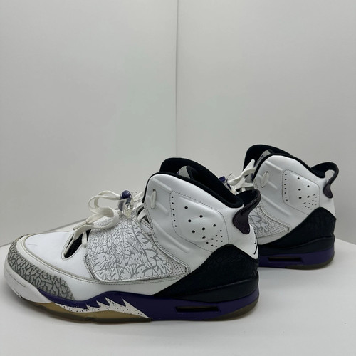 Nike Air Jordan Son Of Mars 2012 White/Club Purple 11.5 - photo 2