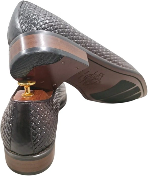 Soulier oxford cuir italien brun JT L'Italiano POINTURE -9.5 - photo 5