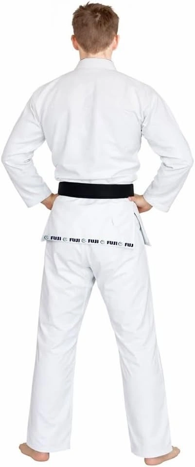 Uniforme (GI) de jiu-jitsu pour enfant BLANC C1 (4'7-4'10) - photo 4