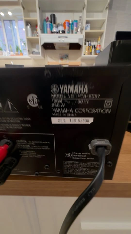 Yamaha surround sound receiver, 5 Speakers, Subwoofer - photo 3