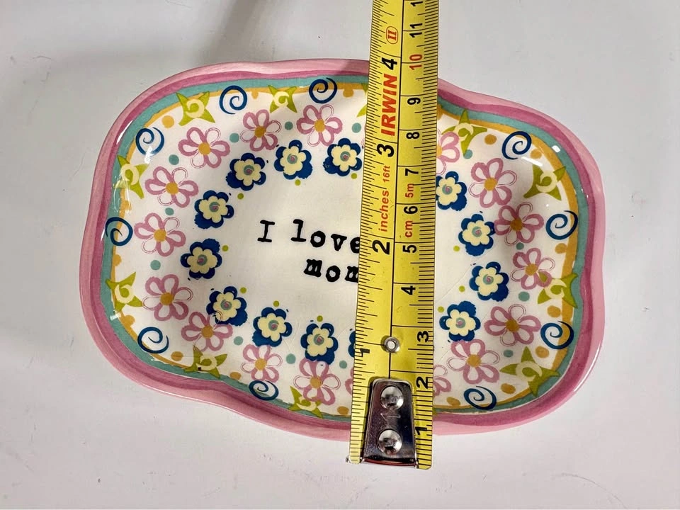 Natural Life "I Love You Mom" Ceramic Tray - photo 5
