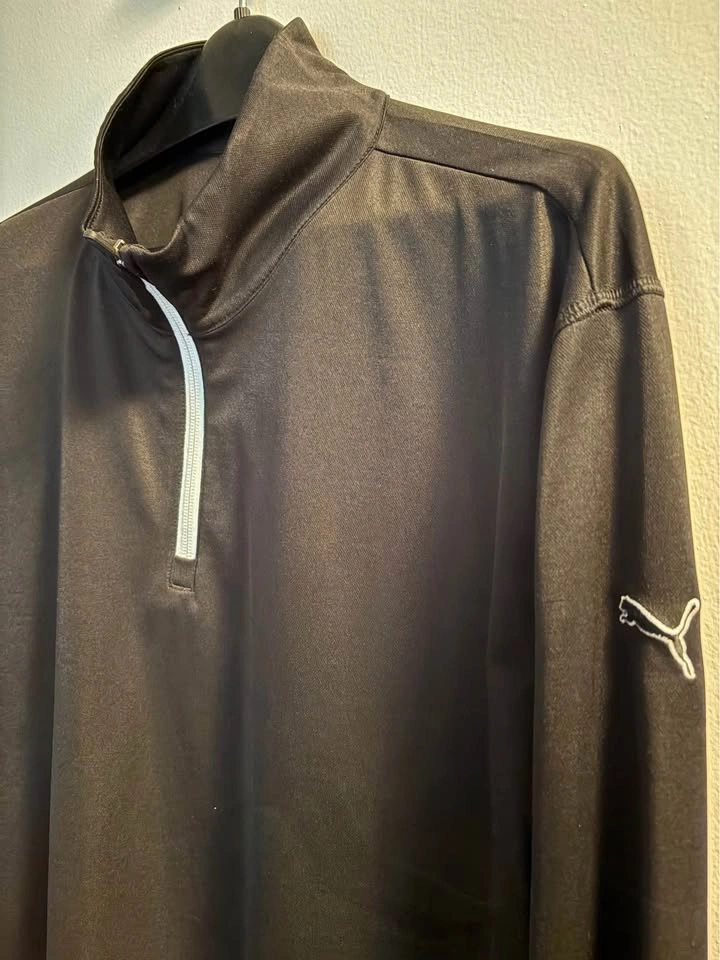 Puma Men's Big & Tall 1/4 Zip Pullover. Size XXL. Like-new. - photo 2