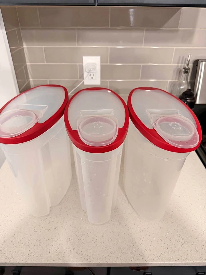 Rubbermaid Cereal Keeper Storage Containers - Set of 3
