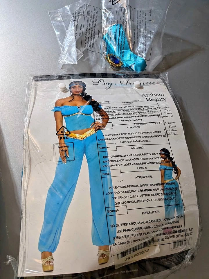 Women's Arabian Beauty Costume -Small