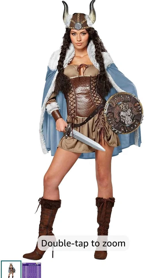 🆕 Women's Viking Costume -Large