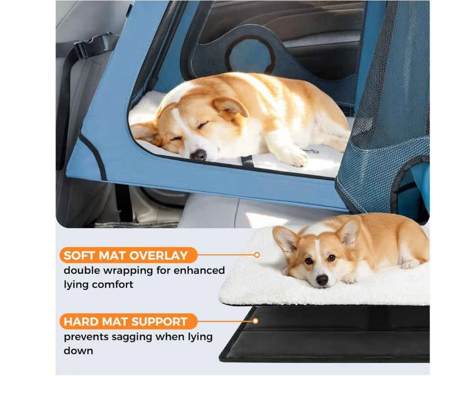 🆕 Portable Car Safety Pet Carrier - photo 2