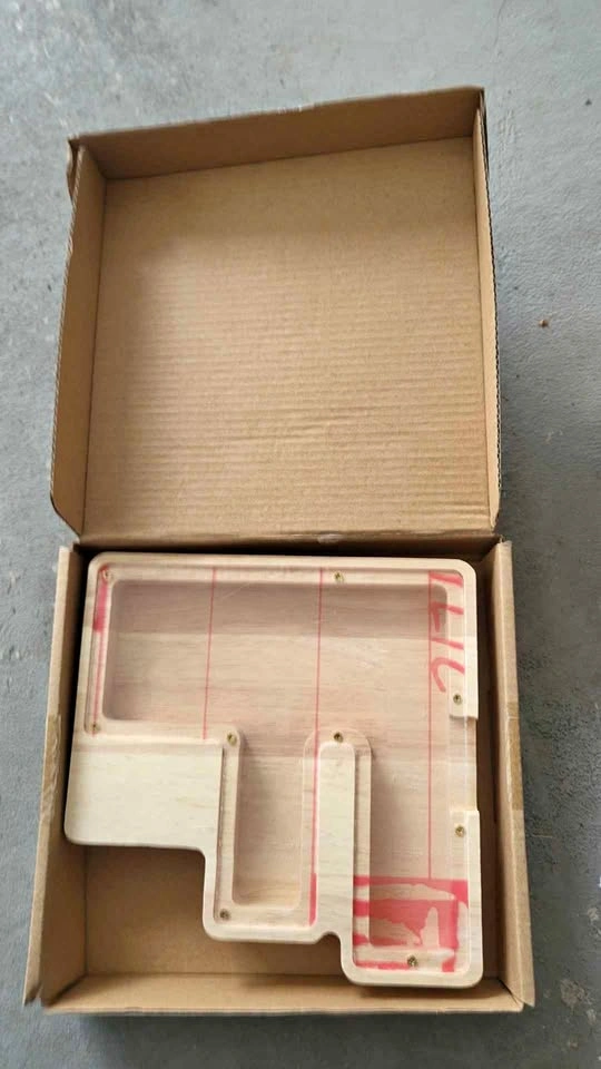 Brand new makeup box wood