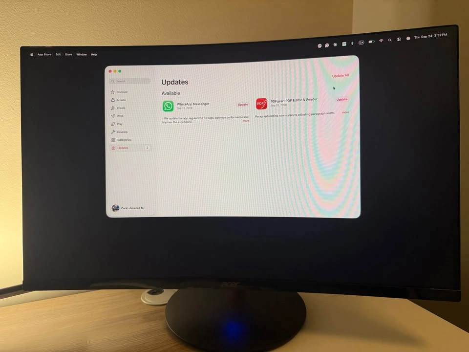 Acer Curved Gaming Monitor - photo 2