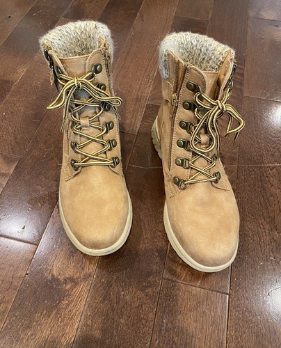 Cliffs Fashion Boots Women's Hearten Lace-up / Side Zip Boots Si - photo 4
